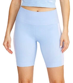 Cream Yoga Stacy Biker 6" Baby Blue -Pranty Yoga Shop 7092964589611 babyblue