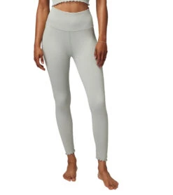 Spiritual Gangster Love Sculpt Seamless 7/8 Ruffle Legging Sage -Pranty Yoga Shop 7092966653995 sage