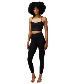 Spiritual Gangster Camille Dream Tech Eco Jersey Bra Black -Pranty Yoga Shop 7092967571499 black 4a
