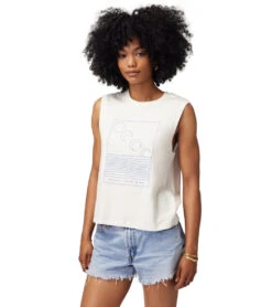 Spiritual Gangster Reset Your Mind Irina Muscle Tank White Sand -Pranty Yoga Shop 7092969340971 whitesand