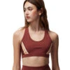Spiritual Gangster Velo Dream Tech Eco Jersey Racerback Bra -Pranty Yoga Shop 7092969766955 washedburgundy 1a
