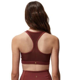 Spiritual Gangster Velo Dream Tech Eco Jersey Racerback Bra -Pranty Yoga Shop 7092969766955 washedburgundy 3a