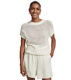 Varley Corvallis Knit Egret -Pranty Yoga Shop 7096493932587 egret