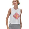 Spiritual Gangster Sunshine On My Mind Crop Tank -Pranty Yoga Shop 7097084706859 stone 1a