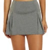 Marika Kona Skort -Pranty Yoga Shop 7097406881835 heatherblack 1a