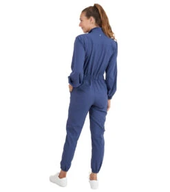 Thrive Societe Utility Jumpsuit Oceana -Pranty Yoga Shop 7103155470379 oceana 3a