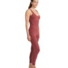 Thrive Societe Twist Back Onesie Heather Spice -Pranty Yoga Shop 7103155732523 heatherspice 2a