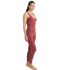 Thrive Societe Twist Back Onesie Heather Spice