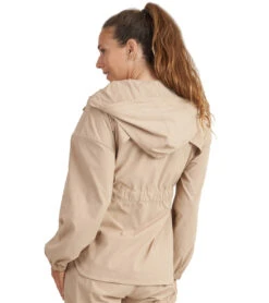 Thrive Societe Utility Jacket Latte -Pranty Yoga Shop 7103156420651 latte 3a