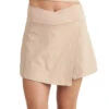 Thrive Societe Cross Over Skort -Pranty Yoga Shop 7103156748331 latte 1a