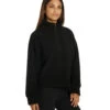 Year Of Ours The Lucia Half Zip Black -Pranty Yoga Shop 7139604070443 black 2a